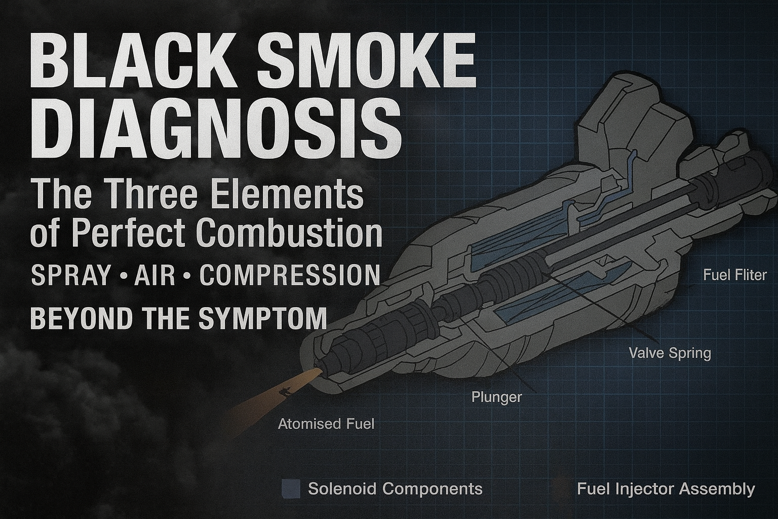 Cracking the Code: What Black Smoke Really Means in Diesel Engines EPS1