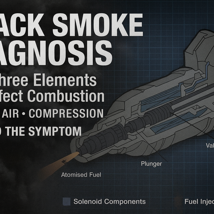 Cracking the Code: What Black Smoke Really Means in Diesel Engines EPS1